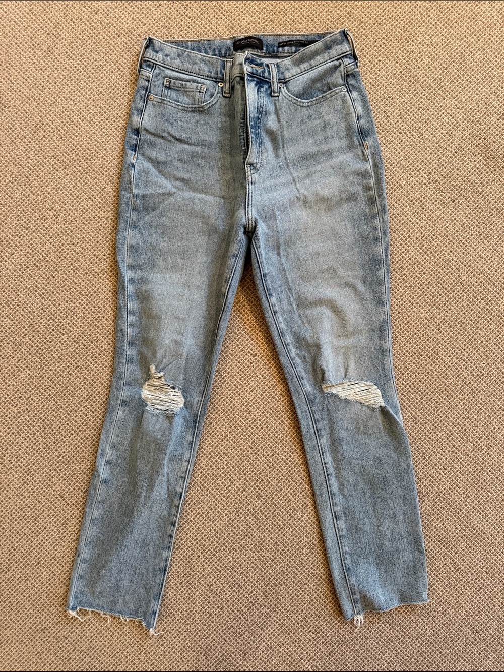 Banana Republic “ultra high rise slim fit” jeans - size 28